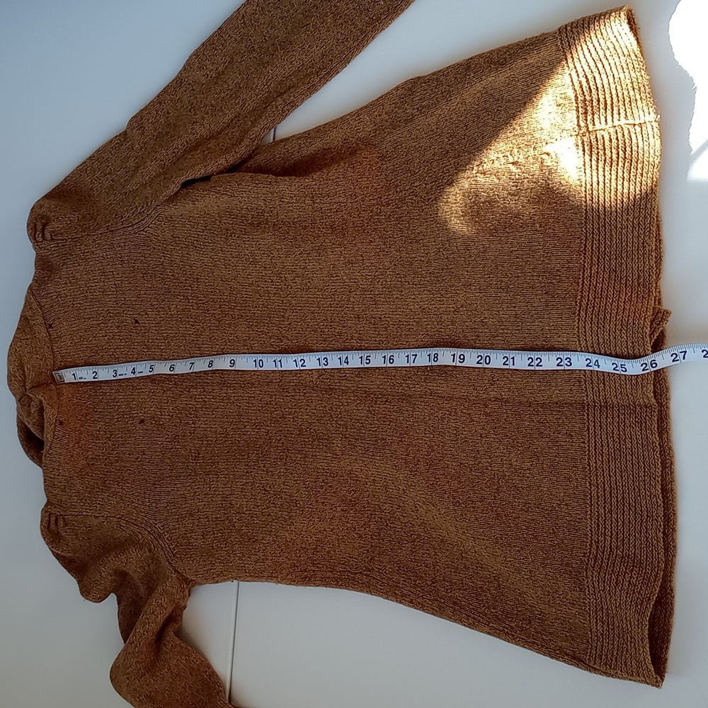 Anthropologie Meguro River Wool Puff Sleeved Cardigan EUC size Medium - Picture 9 of 10